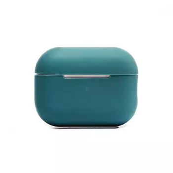 Чехол Soft touch, силиконовый для Apple AirPods Pro 2, темно-зеленый (224130)