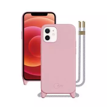 Чехол SwitchEasy Play для смартфона Apple iPhone 12 mini, жидкая силиконовая резина, розовый (GS-103-121-115-41)