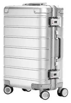 Чемодан Xiaomi Metal Carry-on Luggage 20" серебристый (XMJDX01RM)