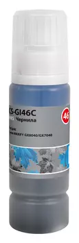 Чернила Cactus, 135 мл, голубой, совместимые для Canon MAXIFY GX6040/GX7040 (CS-GI46C)