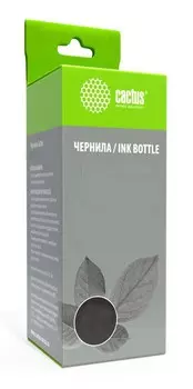 Чернила Cactus CS-GT53XL, 135 мл, черный, совместимые, пигментные для Smart Tank Wireless 500/515/530 AiO, BOX (CS-GT53XL)