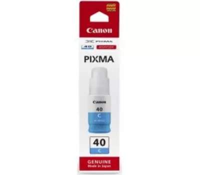 Чернила Canon GI-41C, 70 мл, голубой, оригинальные, водные для Canon Pixma G3460 (4543C001)