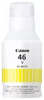 Чернила Canon GI-46 Y, 135 мл, желтый, оригинальные для Canon MAXIFY GX6040 (4429C001)