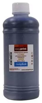 Чернила Easyprint, 500 мл, голубой, совместимые для Canon (I-C500C)
