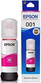 Чернила Epson 001, 127 мл, пурпурный, совместимые для Epson L4150/L4160/L6160/L6170/L6190 (C13T03Y398)