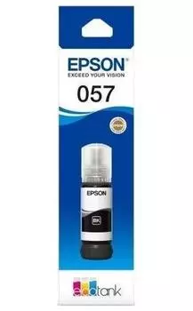 Чернила Epson 057, 70 мл, черный, оригинальные для Epson L18050 (C13T09D198)