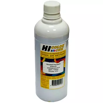 Чернила Hi-Black, 500 мл, желтый, совместимые (15070103992U)