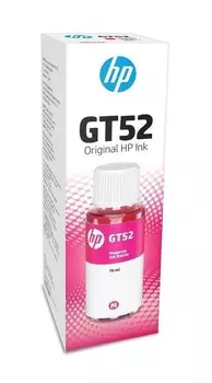 Чернила HP GT52, 70мл, пурпурный, оригинальные, водные для Ink Tank 115/310/315/318/319;Ink Tank Wireless 410/415/416/418/419;DeskJet GT 5810/5820/5812/5822 (M0H55AA)