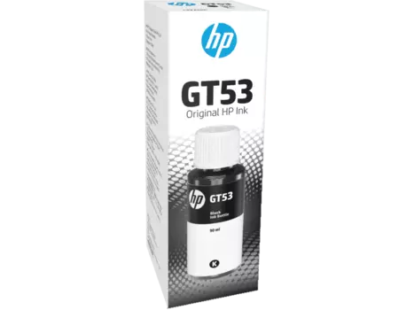 Чернила HP GT53, 90мл, черный, оригинальные, пигментные для Smart Tank 510, 610 (1VV22AA)