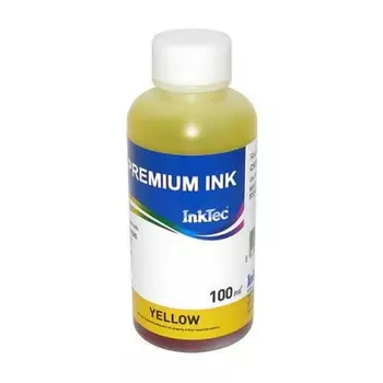 Чернила InkTec C5051, 100 мл, желтый, совместимые для Canon PIXMA IP7240, MG5440/6340, C5051, неоригинальная фасовка