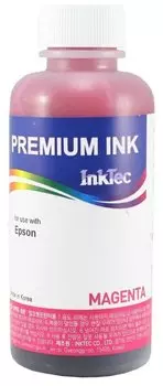 Чернила InkTec E0017, 500 мл, пурпурный, совместимые, водные для Epson L800/L1800, неоригинальная фасовка