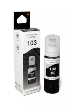 Чернила NV-Print 103BK, 70 мл, черный, совместимые для Epson L1110/L3100/L3101/L3110/L3150/L3151/L3156/L3160/L5190 (NV-C13T00S14A)