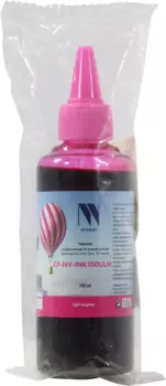 Чернила NV-Print CP-NV-INK100ULM, 100мл, светло-пурпурный, совместимые, водные для Canon/Epson/НР/Lexmark (CP-NV-INK100ULM)