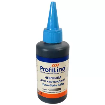 Чернила ProfiLine PL-INK-R270-Bk 100мл, 100 мл, черный, совместимые для Epson Stylus R270/R290/T50/P50