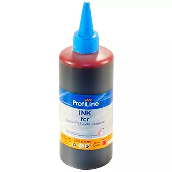 Чернила ProfiLine PL-INK-R270-M 250мл, 250 мл, пурпурный, совместимые для Epson Stylus R270/R290/T50/P50
