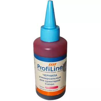 Чернила ProfiLine PL-INK-UNI-Can-M 100мл, 100 мл, пурпурный, совместимые для Canon