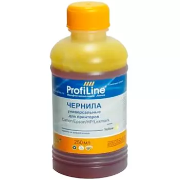 Чернила ProfiLine PL-INK-UNI-Y 250мл, 250 мл, желтый, совместимые для Epson