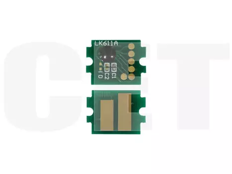 Чип Cet CET381022 для Kyocera (TK-8115Y), желтый, 6000 страниц