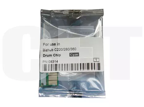 Чип Cet CET8314 для Konica Minolta, голубой/пурпурный/желтый, 90000 страниц