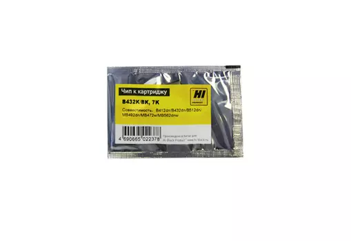 Чип Hi-Black HB-CHIP-45807106 для Oki (45807106), черный, 7000 страниц