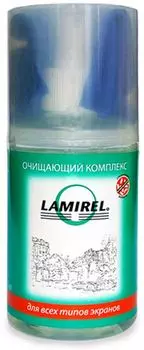 Чистящий набор Fellowes Lamirel для экранов 200 мл спрей + салфетка (LA-92002)