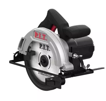 Циркулярная пила P.I.T. PKS185-C4, 1.2 кВт, 5500 об/мин, диаметр диска 18.5 см