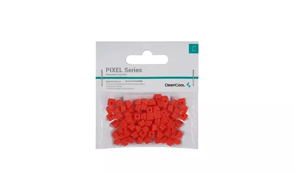 Цветной элемент Deepcool PIXEL RD, для оформления корпусов Deepcool, красный (R-PIXEL-RD100-G-1)