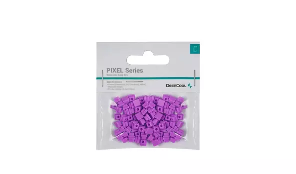 Цветной элемент Deepcool PIXEL TV, для оформления корпусов Deepcool, фиолетовый (R-PIXEL-TV100-G-1)