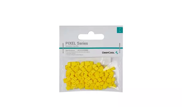 Цветной элемент Deepcool PIXEL YE, для оформления корпусов Deepcool, желтый (R-PIXEL-YE100-G-1)
