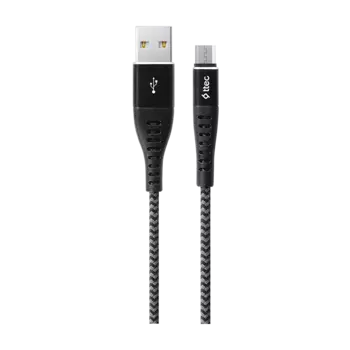 Дата-кабель USB-Micro USB, 2А, 10 Вт, 1.5 м, черный, TTEC ExtremeCable (2DKX03MS)