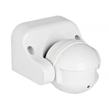 Датчик движения EKF MW-702, 1200Вт, 180гр., до 15м, IP44, PROxima, белый (dd-mw-702)
