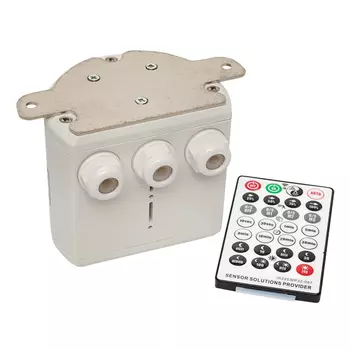 Датчик движения EKF MW-707, 2000Вт, 360гр., 30м, IP65, белый (dd-mw-707)