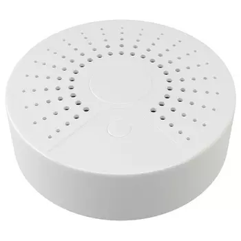 Датчик дыма HIPER IoT S1, WiFi 802.11b/g/n 2.4GHz, 1xCR123A, белый (HI-S01)