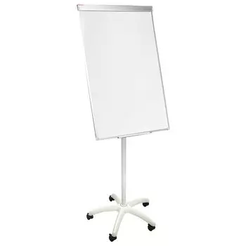 Демонстрационная доска Brauberg магнитно-маркерная, 70x100см, лак (белый)/алюминий (серый) (237725)