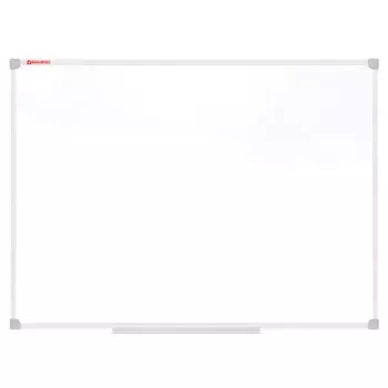 Демонстрационная доска Brauberg Стандарт магнитно-маркерная, 50x70см, лак (белый)/пластик (серый) (238186)
