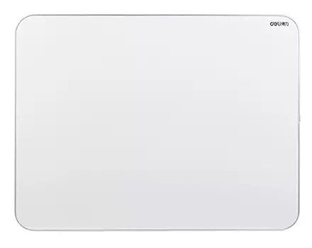 Демонстрационная доска Deli 50026 магнитно-маркерная, 60x90см, лак (белый)/металл (серебряный) (50026)