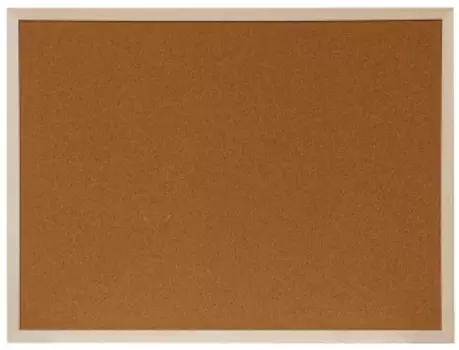 Демонстрационная доска Silwerhof пробковая, 45x60см, пробка/дерево