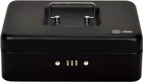 Денежный ящик Cactus CS-DCB-003, металл, графитовый (CS-DCB-003)