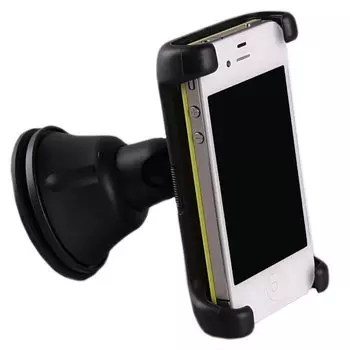 Держатель автомобильный Activcar ACC-CR122 для смартфонов, на лобовое стекло, черный (18664)