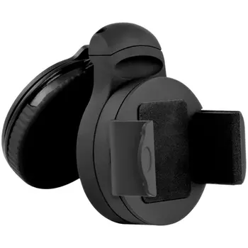 Держатель автомобильный Deppa Crab Mini, раздвижной для смартфонов (8 см) присоска на панель/стекло, черный (55108)