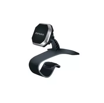 Держатель автомобильный EXPLOYD Classic EX-H-727, магнитный для смартфонов 4-6 " зажим в воздуховод, черный