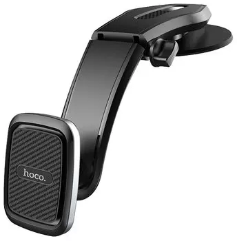 Держатель автомобильный Hoco CA45A, магнитный для смартфонов присоска на панель, черный (6931474719584)