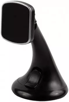 Держатель автомобильный Red Line Magnetic 2, магнитный для смартфонов, присоска, черный (УТ000021182)