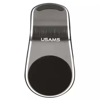 Держатель автомобильный USAMS US-ZJ046, магнитный универсальный зажим в воздуховод, черный