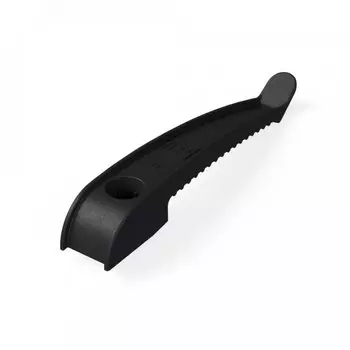 Держатель кабеля односторонний Промрукав, 20 шт., для прямого монтажа на 8 мест для крепления круглого кабеля диаметром до 10 мм, черный (PR13.0381)