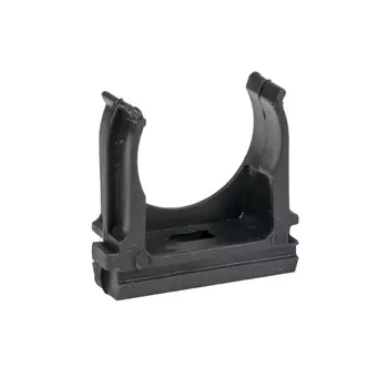 Держатель-клипса 32 мм, пластик, черный, 50 шт., EKF derj-z-32-black (derj-z-32-black)