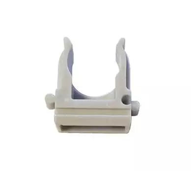 Держатель-клипса 40 мм, пластик, серый, GREENEL GE50144 (GE50144 )