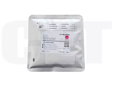 Девелопер CET для iRC3025i, iRC3025, iRC3020, iR ADVANCE C3530i III, iR ADVANCE C3530i II, iR ADVANCE C3530i, iR ADVANCE C3525i III, iR ADVANCE C3525i II, iR ADVANCE C3525i, iR ADVANCE C3520i III, iR ADVANCE C3520i II, iR ADVANCE C3520i, iR ADVANCE C3330i, iR ADVANCE C3325i, iR ADVANCE C3320i, iR ADVANCE C3320L, iR ADVANCE C3320, 240000 страниц, пурпурный ( CET171013)