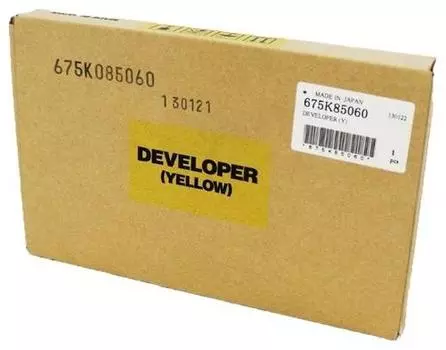 Девелопер Xerox 675K85060 оригинальный для WC 7525/ 7530/ 7535/ 7545/ 7830/ 7835/ 7845/ 7855 , 120000 страниц, желтый (675K85060)