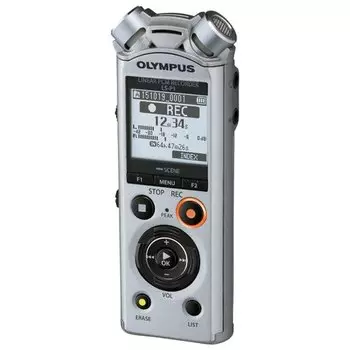 Диктофон Olympus LS-P1 4Gb, серебристый